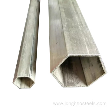 polygon stainless steel pipe colored 6 inch welded